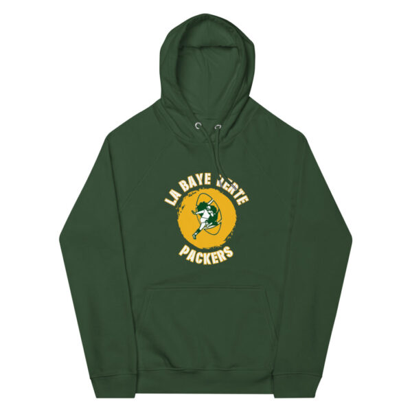 La Baye Verte Packers Vintage Eco Raglan Hoodie