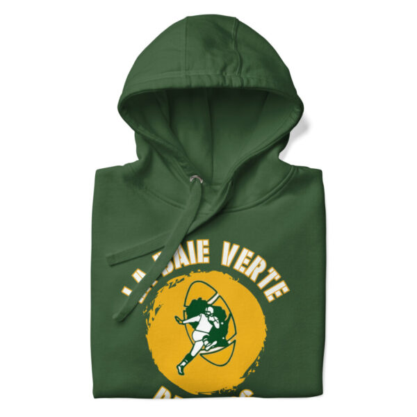 La Baye Verte Packers Vintage Eco Raglan Hoodie - Image 2