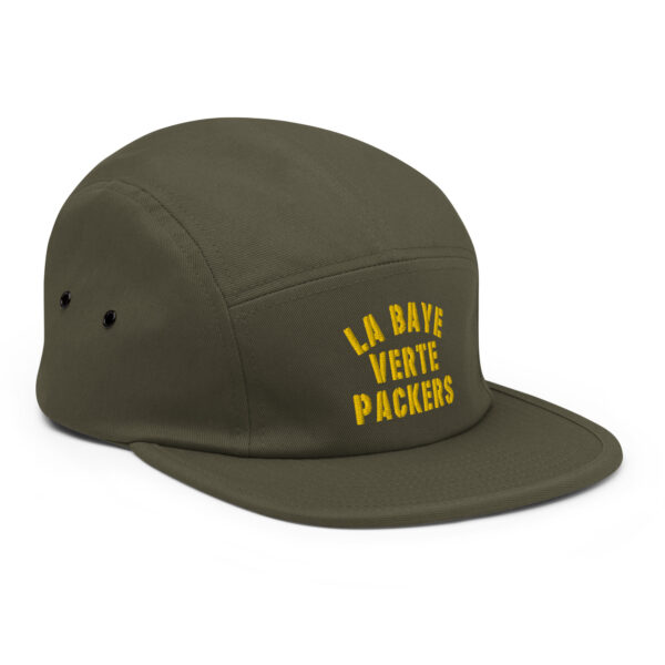 La Baye Verte Packers Old Olive Five Panel Cap - Image 2