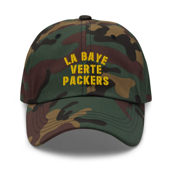 La Baye Verte Packers Camo Dad Cap