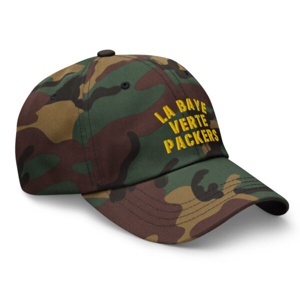 La Baye Verte Packers Camo Dad Cap - Image 2