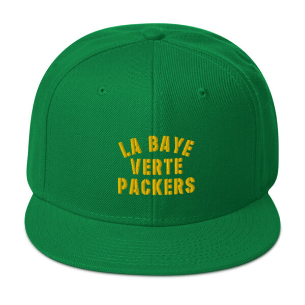 La Baye Verte Packers Vintage Green Snapback