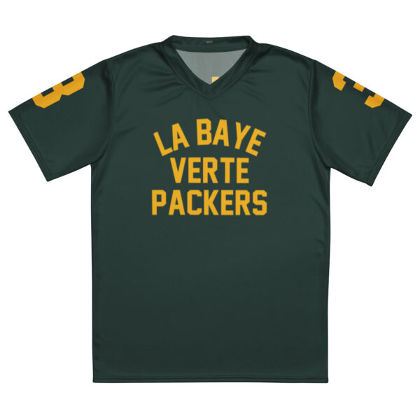 La Baye Verte Packers Luxe Jersey #3 Coach Matt LaFleur SVSU