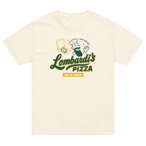 Vince Lombardi Titletown Europe Pizzeria Italian Heritage Unisex oversized t-shirt