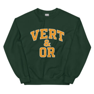 Vert & Or - Green & Gold Green Bay NOT Sporty & Rich Packers Paris Fan Club Sweatshirt - Green