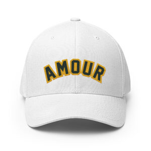 AMOUR Winter Warning Structured Twill Fitted Cap