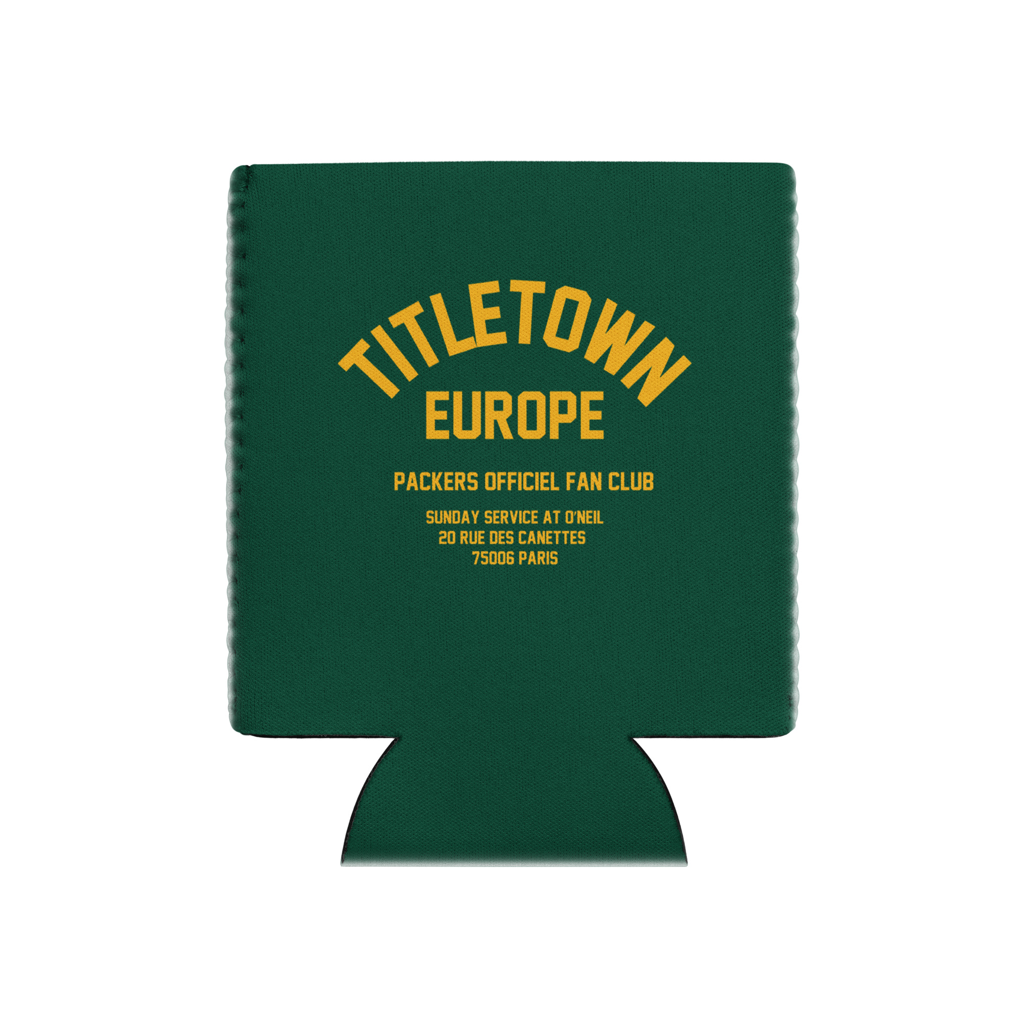 Sunday Service - Titletown Europe Address Koozie - Image 2