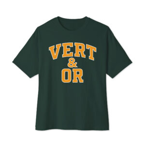 Vert & Or - Green & Gold Green Bay NOT Sporty & Rich Packers Paris Fan Club Oversized Tee - Green