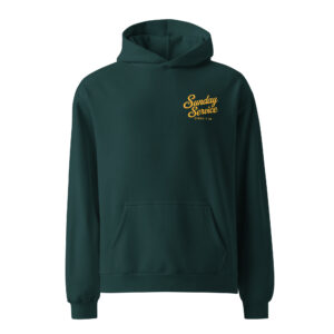 Titletown Europe x Sunday Service at O'Neil - Officiel Packers Fan Club Oversized Hoodie